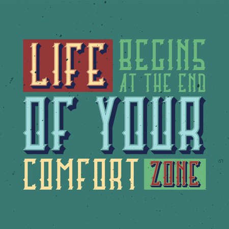 Motivational poster. Inspirational quote design.のイラスト素材
