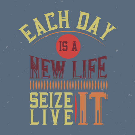Motivational poster. Inspirational quote design.のイラスト素材