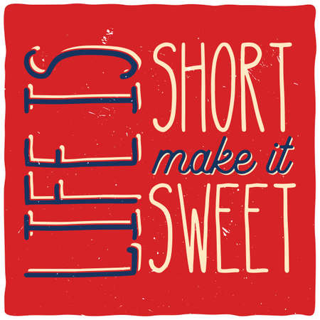 Motivational poster. Inspirational quote design.のイラスト素材