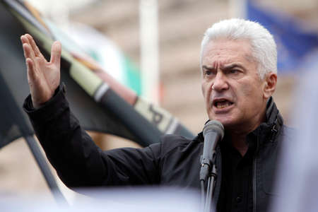 SOFIA, BULGARIA - SEPTEMBER 24: Bulgarian nationalist partyのeditorial素材