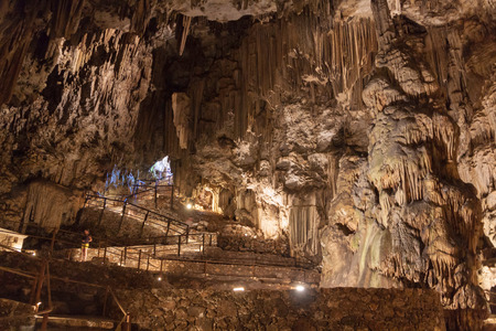 Melidoni cave - the cave of Talos, Crete, Greeceの写真素材