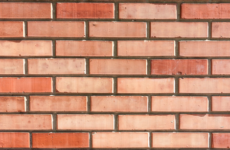 Close up of a brick wall.の写真素材