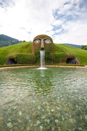 Swarovski Kristallwelten in Wattens, Austriaの写真素材