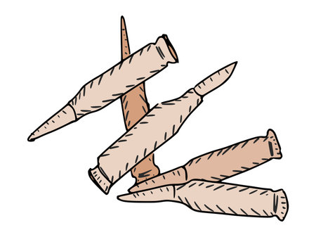 bullets long-range weapons dangerous military. stock vector imageのイラスト素材