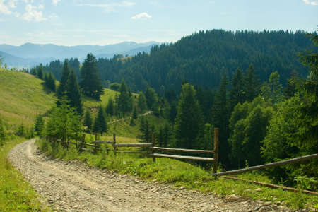 Country Roadの写真素材