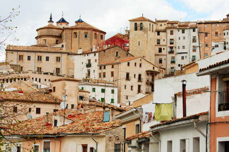 Roofs of Cuenca, Castilla La Mancha, Spain の写真素材