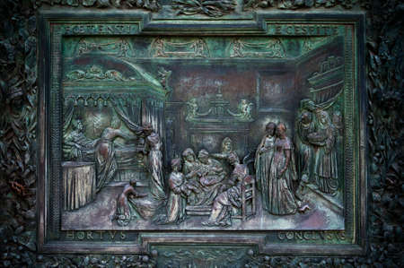 Pisa, Italy - July 2015 - dawn visit around the cityのeditorial素材