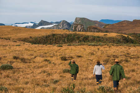 canion do Espraiado, general saw Santa Catarina Brazil, place known as the parental fieldの写真素材