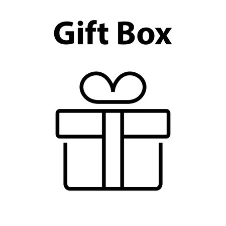 Gift Box Line Icon Gifts for Christmas and New Year Holidays Editable Stroke Simple Iconsのイラスト素材