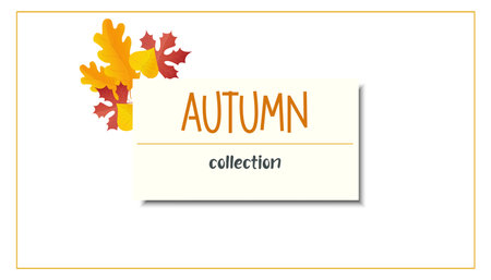 Red leaves Creative Card in realistic style. Autumn leaf. Colorful vector illustration isolated on white background.のイラスト素材