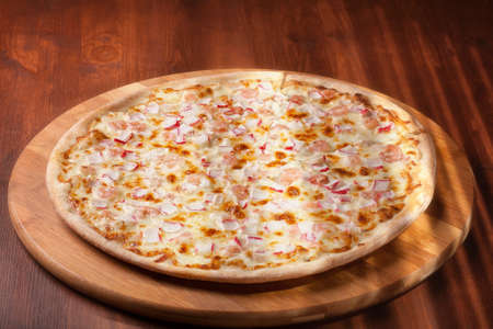 Hot pizzaの写真素材