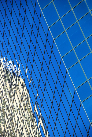 Sydney skyscraper facade as an abstract geomerty shapeの写真素材