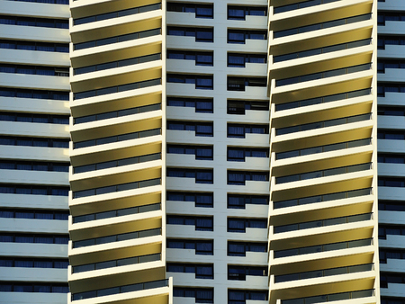 Sydney skyscraper facade as an abstract geomerty shapeの写真素材