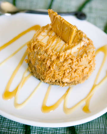 Caramel Dessert の写真素材