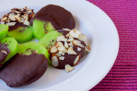 Chocolate Covered Kiwiの写真素材