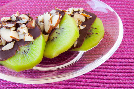 Chocolate Covered Kiwiの写真素材