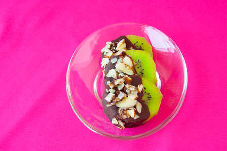 Chocolate Covered Kiwiの写真素材