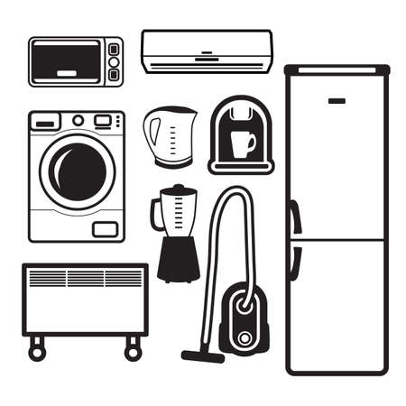 Home Appliancesのイラスト素材