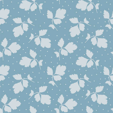 Seamless pattern from the leaves. Vector illustration.のイラスト素材