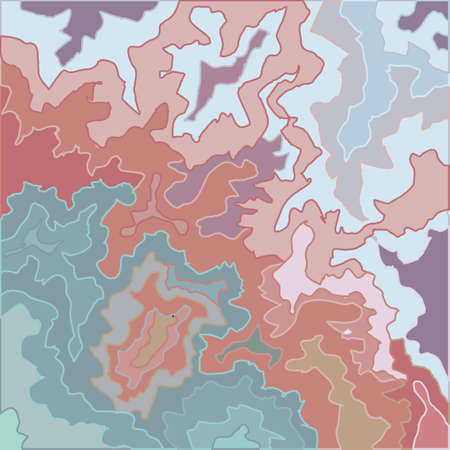 Terrazzo Pattern. Vector Texture Of Pink Marble With Turquoise Accents. Marble Rock Floor Stone Texture. Imitation of Stone structure, Background.のイラスト素材