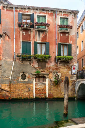 View of a canalの写真素材