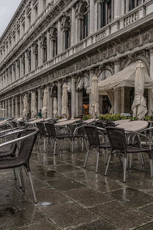 Piazza San Marco in Venice, Italy. Architecture and landmarks of Venice.の写真素材
