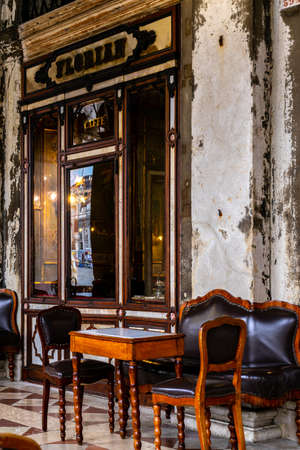 interior shot of a pub in Lisbonの写真素材