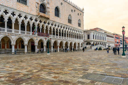 Piazza San Marco in Venice, Italyの写真素材
