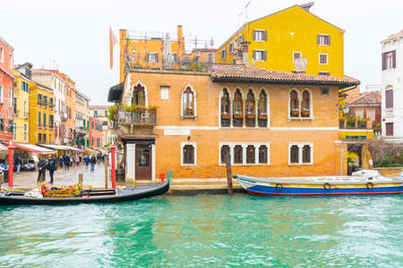 Grand Canal in Venice, Italyの写真素材