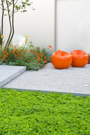 Garden landscapeの写真素材