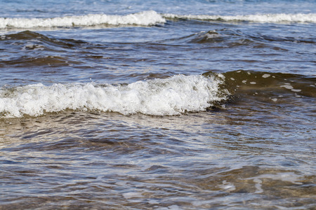 Ocean waves backgroundの写真素材