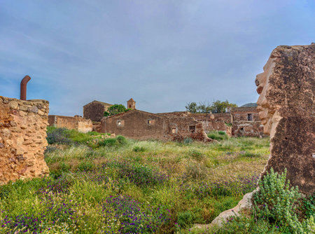 Ruins of the ancient city of Uplistsikhe, Georgiaの写真素材