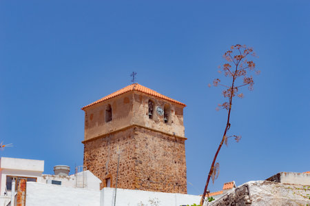 Church in the town of Rethymno, Crete, Greeceの写真素材