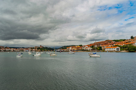 View of the old town of Sibenik, Croatia.