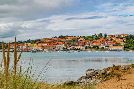 View of the old town of Ribeira do Douro, Portugalの写真素材