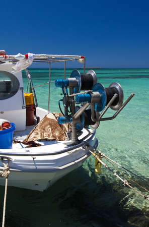 View from Crete, Aegean sea, Greeceの写真素材