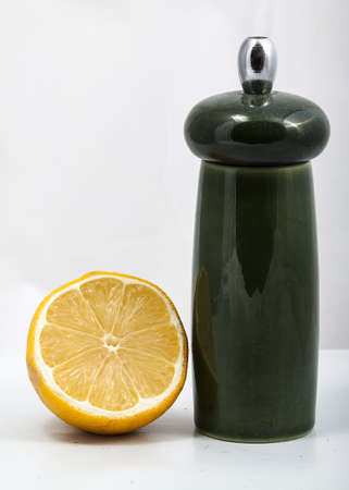 Image of pepper grinder isolatedの写真素材