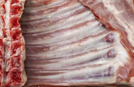 Raw Lamb ready for cooking