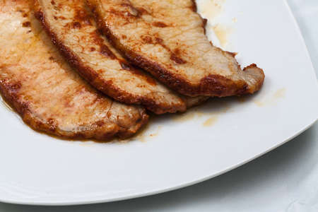 Image of Spiced  pork steaksの写真素材