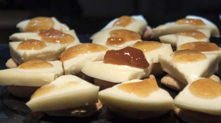 Image of Tapas at San Miguel Market at madrid Spainの写真素材