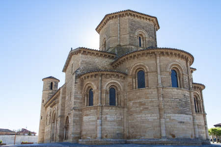 San Martin Church at Fromista, Spainの写真素材