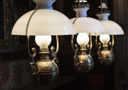 Vintage lampsの写真素材