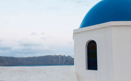  Scene of Oia Village at Santorini,Greeceの写真素材