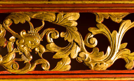 Decoration detail at buddha home altarの写真素材