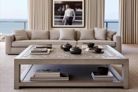 Blend different styles, eras, and cultures to form a unique and captivating interior design.の素材