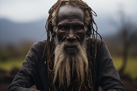 Portrait of Starving Children in Africa. Desperate Need for Food, Care, and Protectionの素材