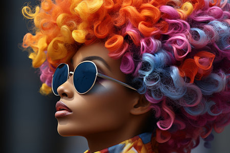 Embracing diversity colorful lgbt pride parade showing love, equality, and inclusivity.の素材