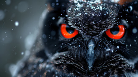 Spirit animal, cosmic owl, shamanism, witchcraftの素材