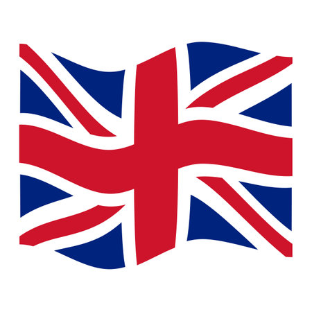 Flag of the United Kingdom, UK Icon or Signのイラスト素材