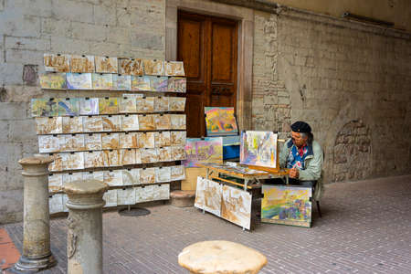 The Painter and His Worksのeditorial素材